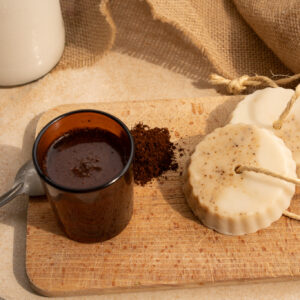 Savon exfoliant personnalisable au café