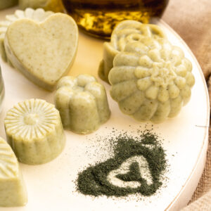 Savon personnalisable à la poudre d’ortie